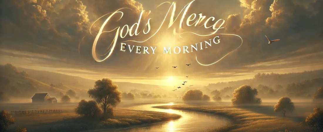 God, Mercy Every Morning