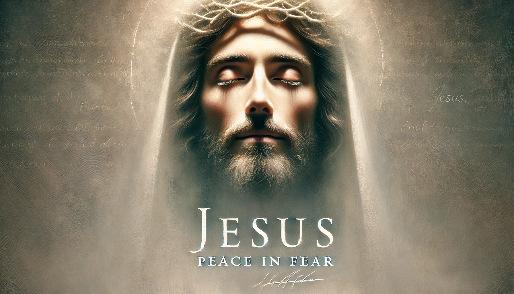 Jesus, Peace in Fear